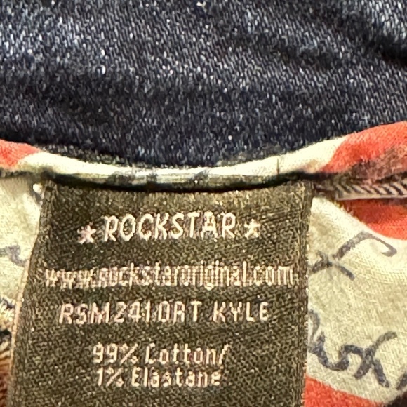 Rockstar Destroyed Denim Shorts size 30 - Picture 8 of 12